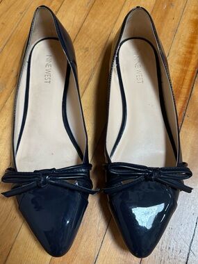 Nine West pointed to ballerinas.